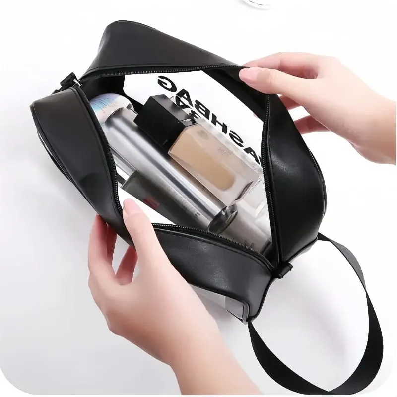 Portable Makeup Organizer Bag WASHBAG-Black Large(SA2405-119)