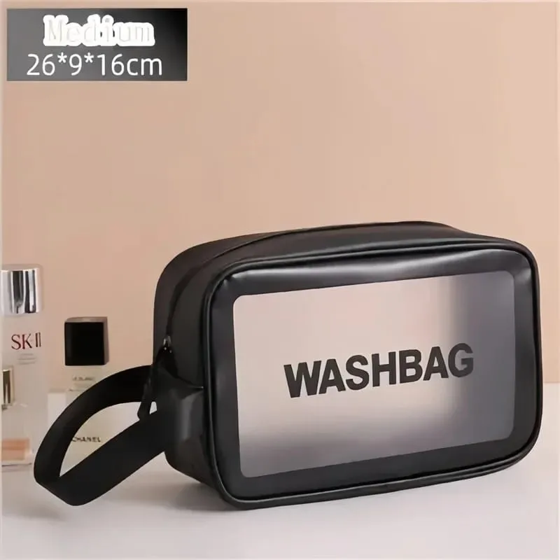 Portable Makeup Organizer Bag WASHBAG-Black Large(SA2405-119)