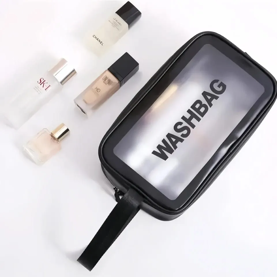 Portable Makeup Organizer Bag WASHBAG-Black Large(SA2405-119)