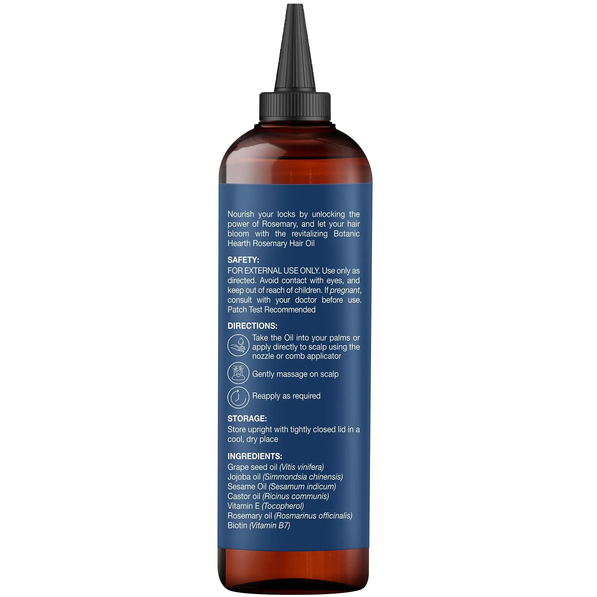 Rosemary Hair Oil with Biotin for Hair Care