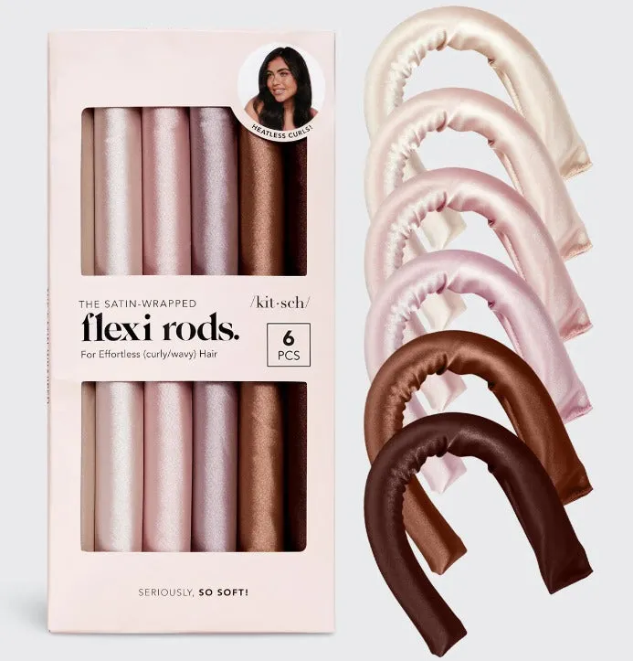 Satin Wrapped Flexi Rods- 6pc