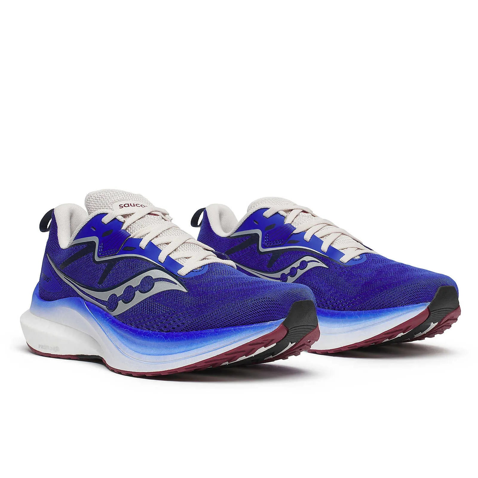 Saucony Men's Tempus 2 Running Shoes Royal / Silver