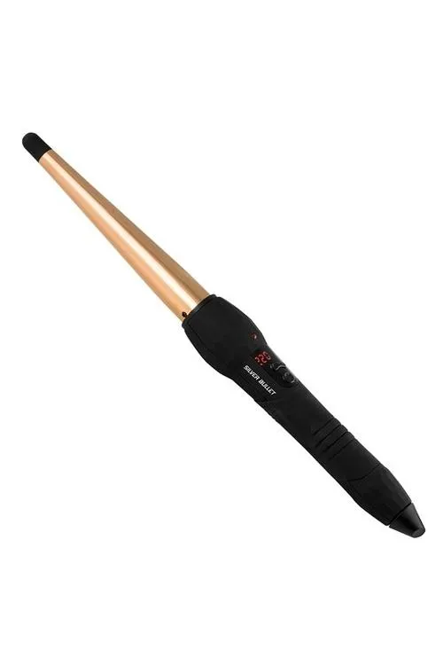 Silver Bullet Fastlane Rose Gold Titanium Regular Conical Curling Iron