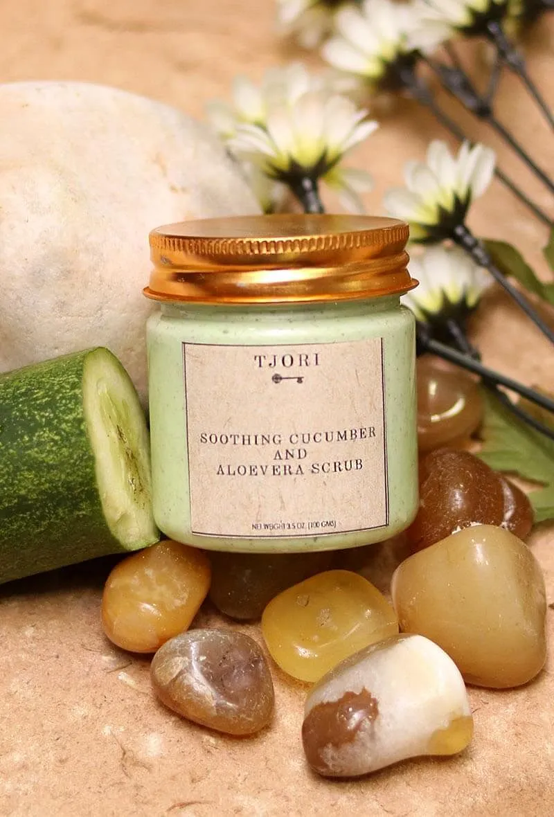 Soothing Cucumber And Aloe Vera Scrub