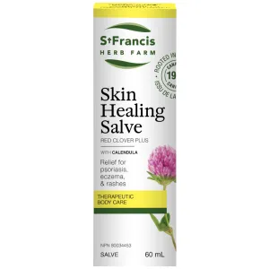 St. Francis Skin Healing Salve Red Clover Plus 60ml