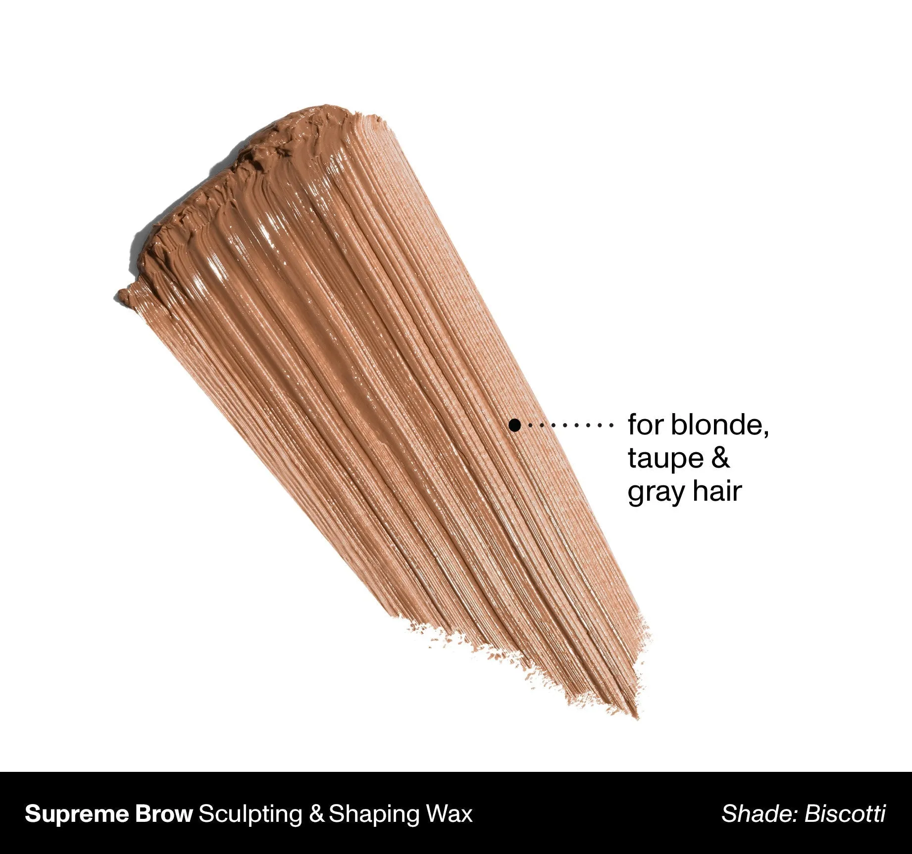 Supreme Brow Sculpting And Shaping Wax - Biscotti