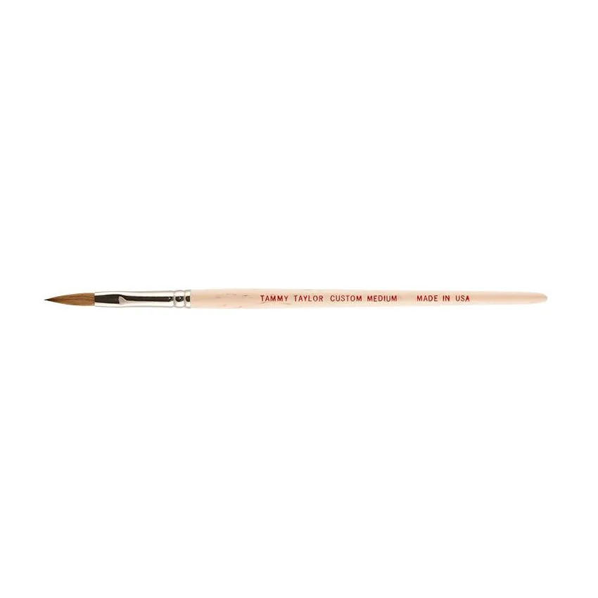 Tammy Taylor Custom Red Sable Brush Medium