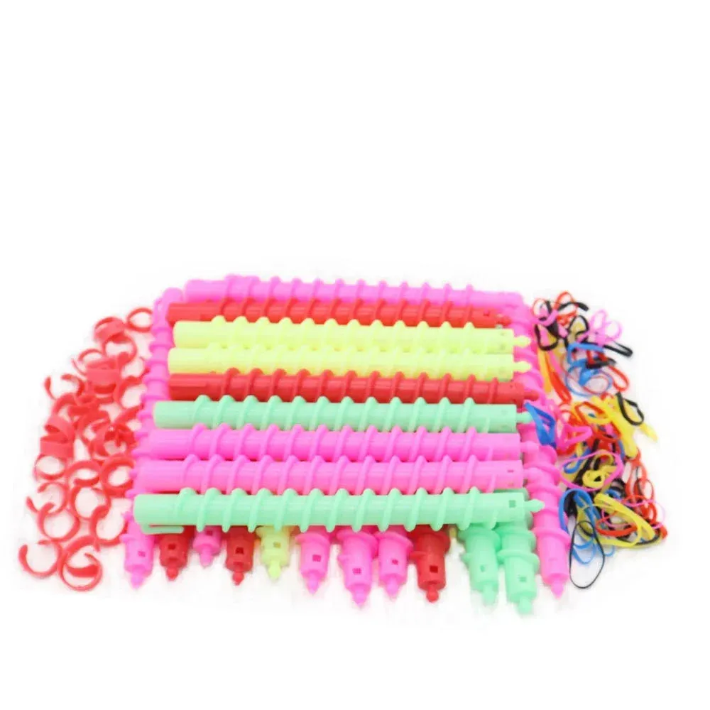 Trendy 21/22 pcs Plastic Spiral Magic Hair Curler Tool