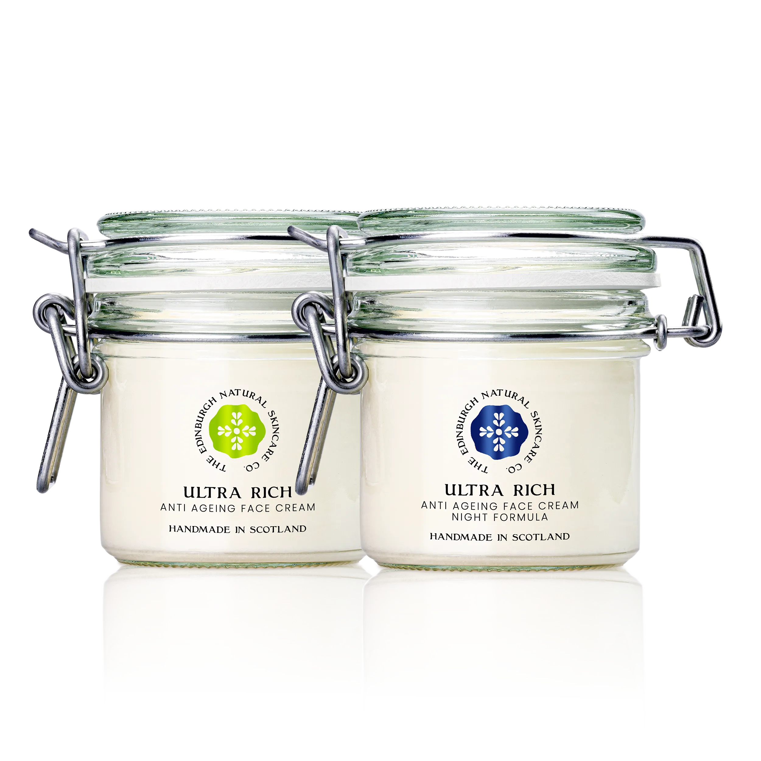 Ultra Rich Anti Ageing Face Cream Night And Day Formula. Hand Made In Scotland