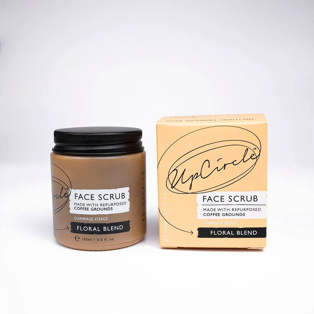 UpCircle Coffee Face Scrub - Floral Blend