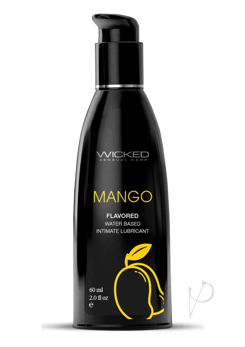 Wicked Aqua Mango Lube 2oz